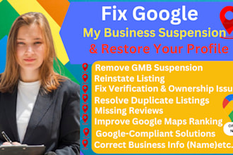 fix google my business suspension reinstate profile error verification ownership