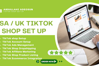 setup tiktok shop manager approve tiktok shop dropshipping ads product listing