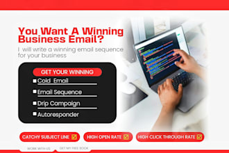 write cold email and autoresponder with 33pc conversion rate