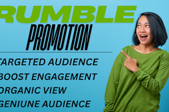 do organic rumble video promotion, rumble channel monetization