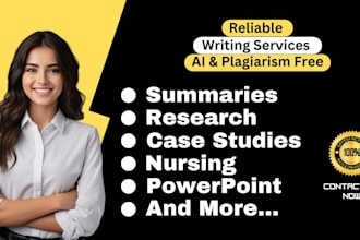 do urgent essay writing, case study, research and summary