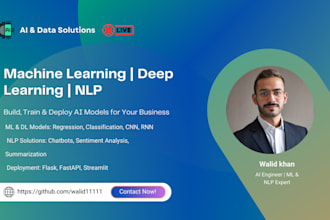 do machine learning deep learning  nlp data science projects in python