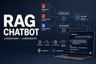 build a rag chatbot using langchain