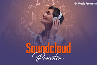 organic music promotion for soundcloud, spotify and apple music