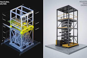 do 3d cad design, cad model 3d printing prototype an electronics product design