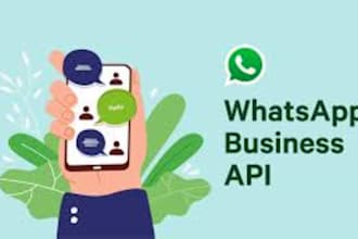 create whatsapp business API setup and build whatapp chatbots, marketplace bot