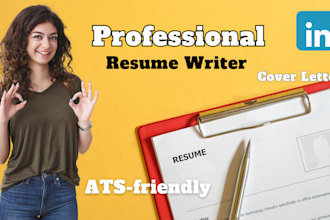 build a professional resume, cv and cover letter