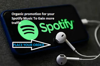 provide targeted spotify music promotion to reach million of active audiences