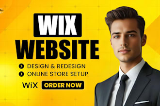 build a professional wix website