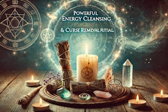 perform a powerful energy cleansing and curse removal ritual for you