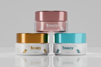 do 3d cosmetic modelling, 3d product animation, 3d perfume package, 3d skin care