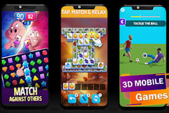 create unity mobile games apps development for android ios 2d 3d and PC