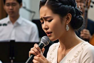 be vocalist, lyrics writer, christian song, songwriter, as female gospel singer