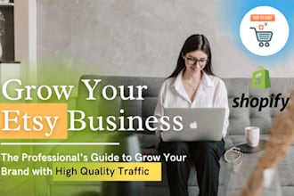 added to your etsy sales, shopify sales with etsy promotion, shopify marketing