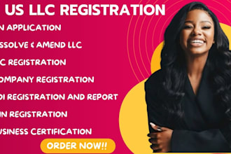 register US llc, dissolve llc, amend llc, apply for ein, close ein, boi report