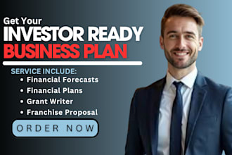 create a powerful business plans, proposals, grant writing, pitch decks that win