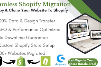 shopify migration shopware ecwid jumpseller migrate to shopify clone website