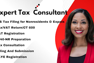 file your US taxes, 1099, llc, ein, and irs tax form professionally