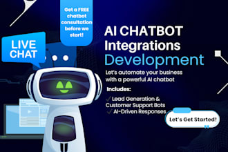 build website ai chatbot, integrate ai chatbot with whatsapp telegram ai chatbot