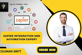 automate make com zapier integration setup   integromat automation expert4