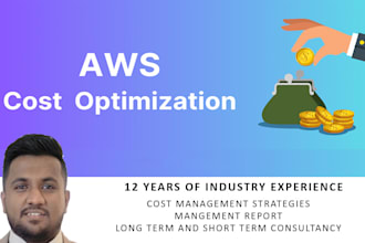 assist in AWS azure g suite cost optimization