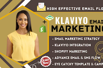 setup klaviyo email marketing flows shopify klaviyo ecommerce sales marketing
