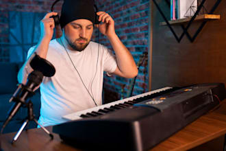 create you a english, german, spanish rap or pop song with lyrics and vocalist