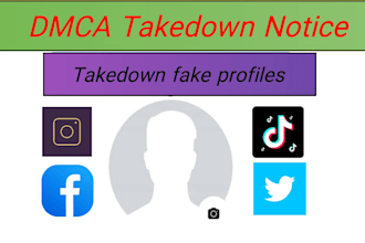 remove infringing content and fake accounts from instagram, facebook under dmca