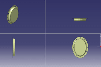 create professional 3d models and technical drawings using catia v5,solidworks