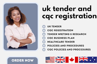 do uk tender, nhs healthcare, ofsted business plan policy, cqc registration
