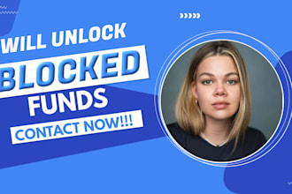 attempt to unlock your blocked funds from paypal, wise, stripe, etc