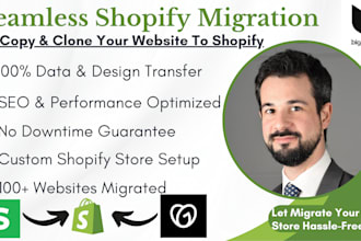 shopify migration godaddy sellfy bigcartel migrate to shopify clone website