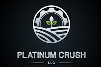 design perfect modern agriculture seed logo