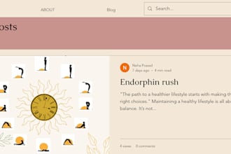 create engaging and informative medical blogs, articles and healthcare content