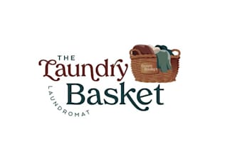 design superior spotless laundry basket logo