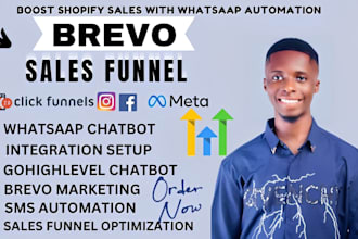 do brevo whatsapp marketing integration setup, gohighlevel chatbot setup, sales