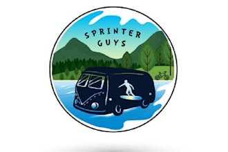 design super outdoor sprinter van logo