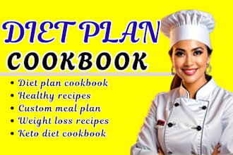create a custom diet plan cookbook with easy and healthy recipes for weight loss
