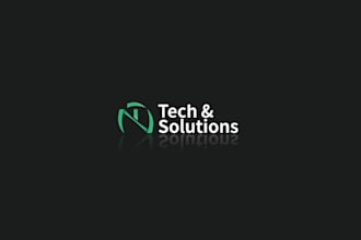 craft highly modern tech business logo design