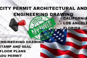 review, stamp architectural, engineering plan drawing, floor plans in california