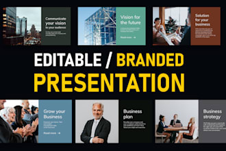 remarkable superior editable PPT or branded powerpoint