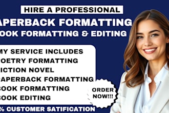 be book editor, kdp book formatting, paperback formatting, for amazon publishing