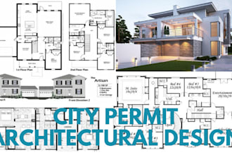 architectural drawing engineering drawing city permit mep floor plan house plan