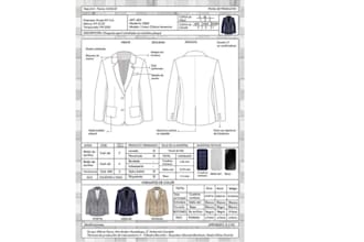 create fashion apparel clothing tech pack and mockups
