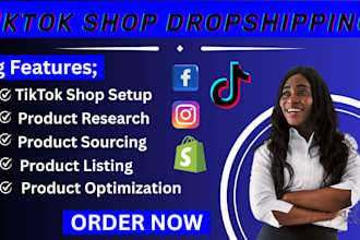 setup tiktok shop, tiktok ads for your shopify dropshipping