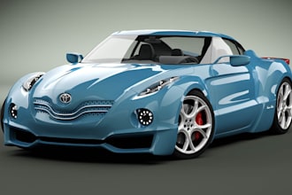 custom racing car 3d realistic kits body, bumper,aero kit, wide body kit 3ds max