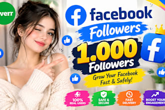 buy 1000 facebook followers fast