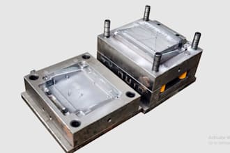 injection mold design silicone mold blow mold for 3d printing and manufacturing