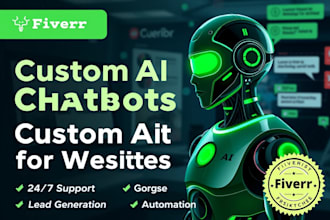 create a custom ai chatbot for your website