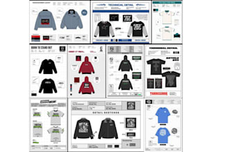 create fashion tech pack and clothing tech pack design